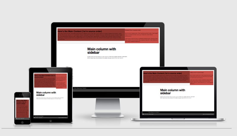 Main Column with Sidebar