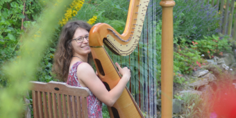 Bannerbild von Alena Petschowsky Harfenistin aus Lichtenstein/Sachsen
