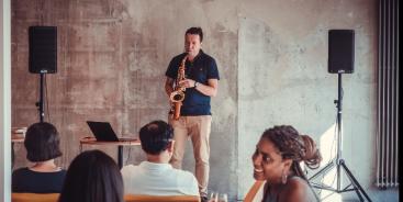 Profilbanner von David Gregor - Saxophonist*in aus Berlin
