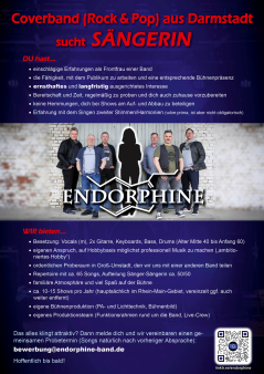 ENDORPHINE - Band aus Darmstadt Galeriebild von ENDORPHINE - Band aus Darmstadt