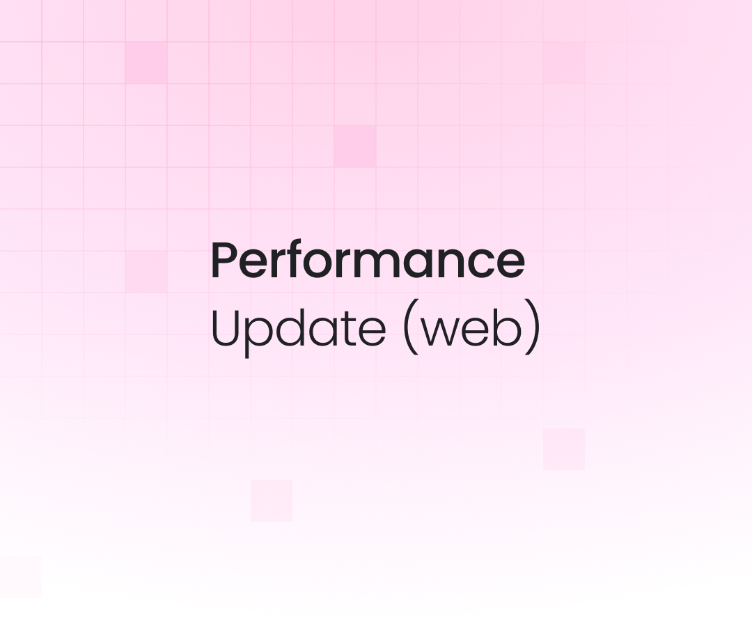 Peformance Update im Web abgeschlossen