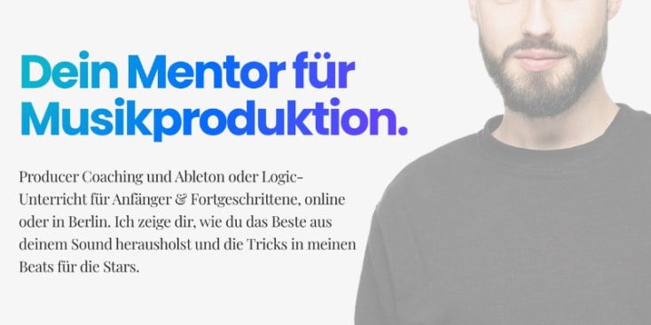 Bannerbild von Fritz Hits Musiklehrer aus Berlin