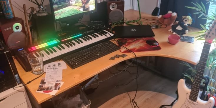 Bannerbild von Asdomine Gitarristin aus Rosmalen