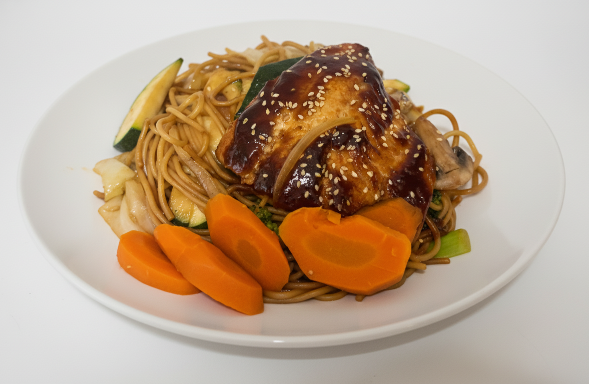 Grilled Salmon Hibachi