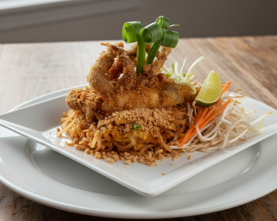 72. Soft Shell Crab Pad Thai