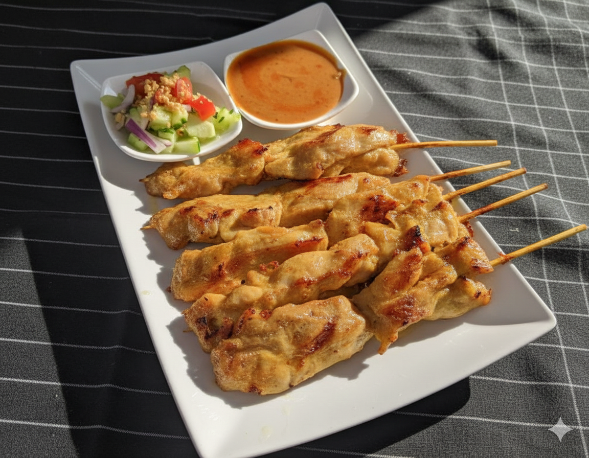 A10. Chicken Satay