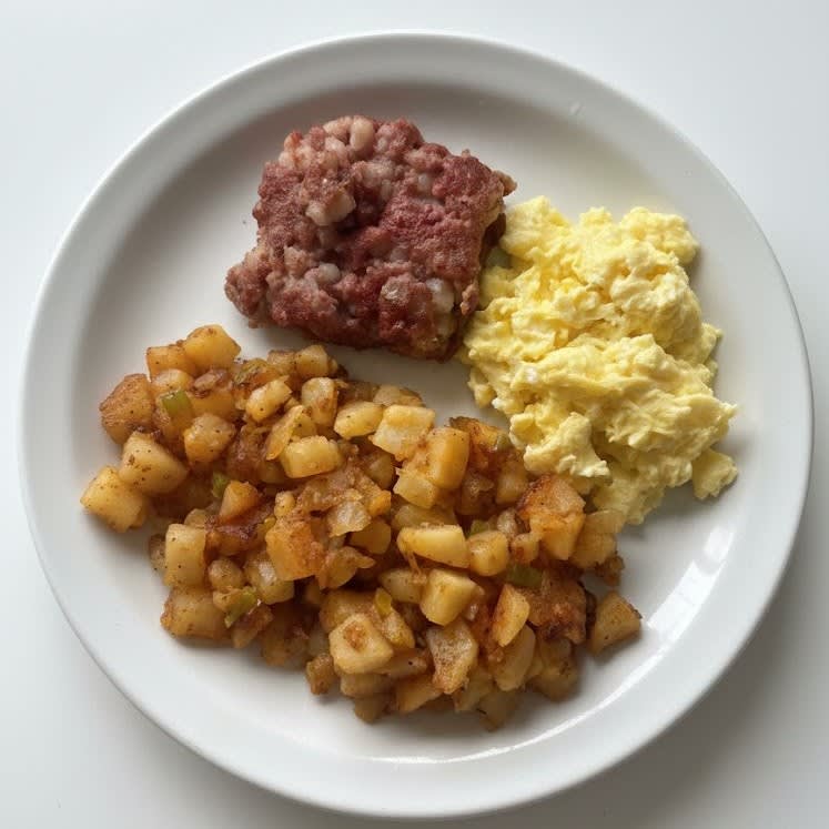 Corn Beef Hash breakfast
