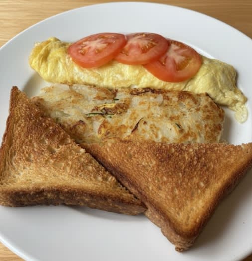 Shrimp Omelette