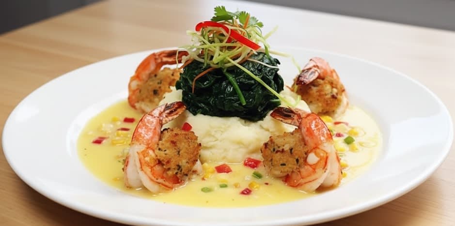 Crabmeat Stuffed Jumbo Shrimp