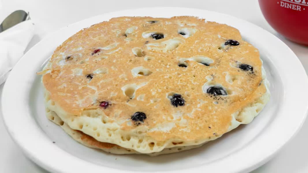 Double Blueberry Pancakes