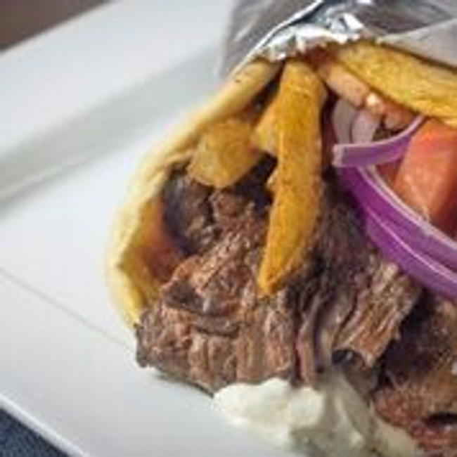 Beef Gyro Sandwich