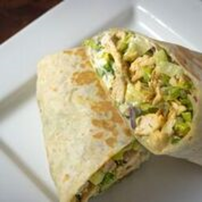 Greek Chicken Wrap