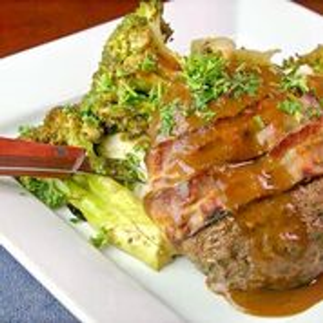 Bacon Wrapped Meatloaf