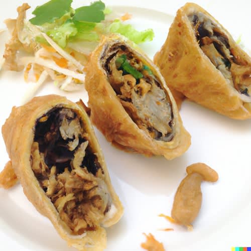 Shanghai Egg Rolls (Fried)