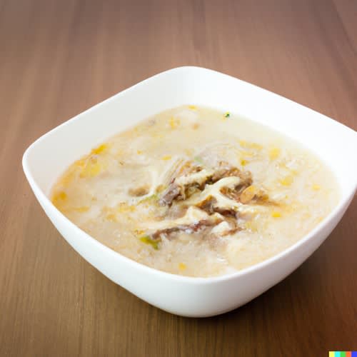 Mushroom Egg Drop Soup