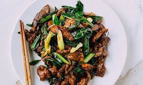 Mandarin Scallion Beef