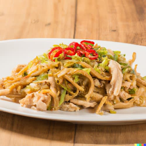 Shredded Chicken Szechuan