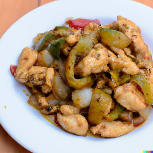 Oriental Curry Chicken