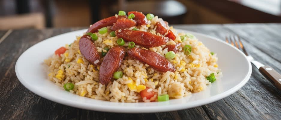 Chinese Sausage Fried Rice