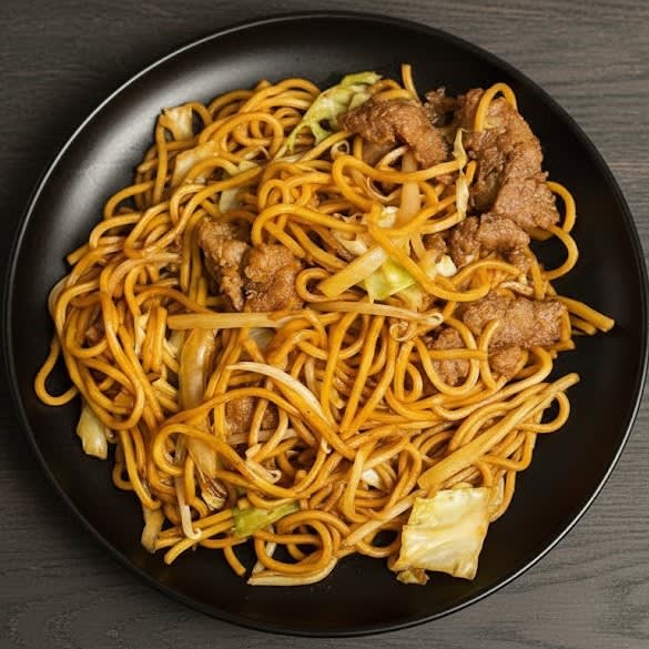 Beef Chow Mein 牛炒面