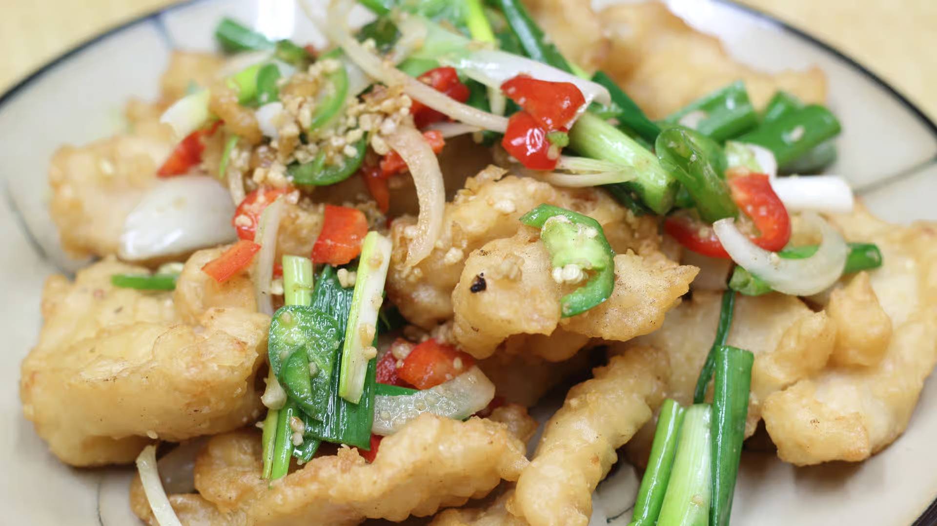Salt & Pepper Fish 椒盐鱼