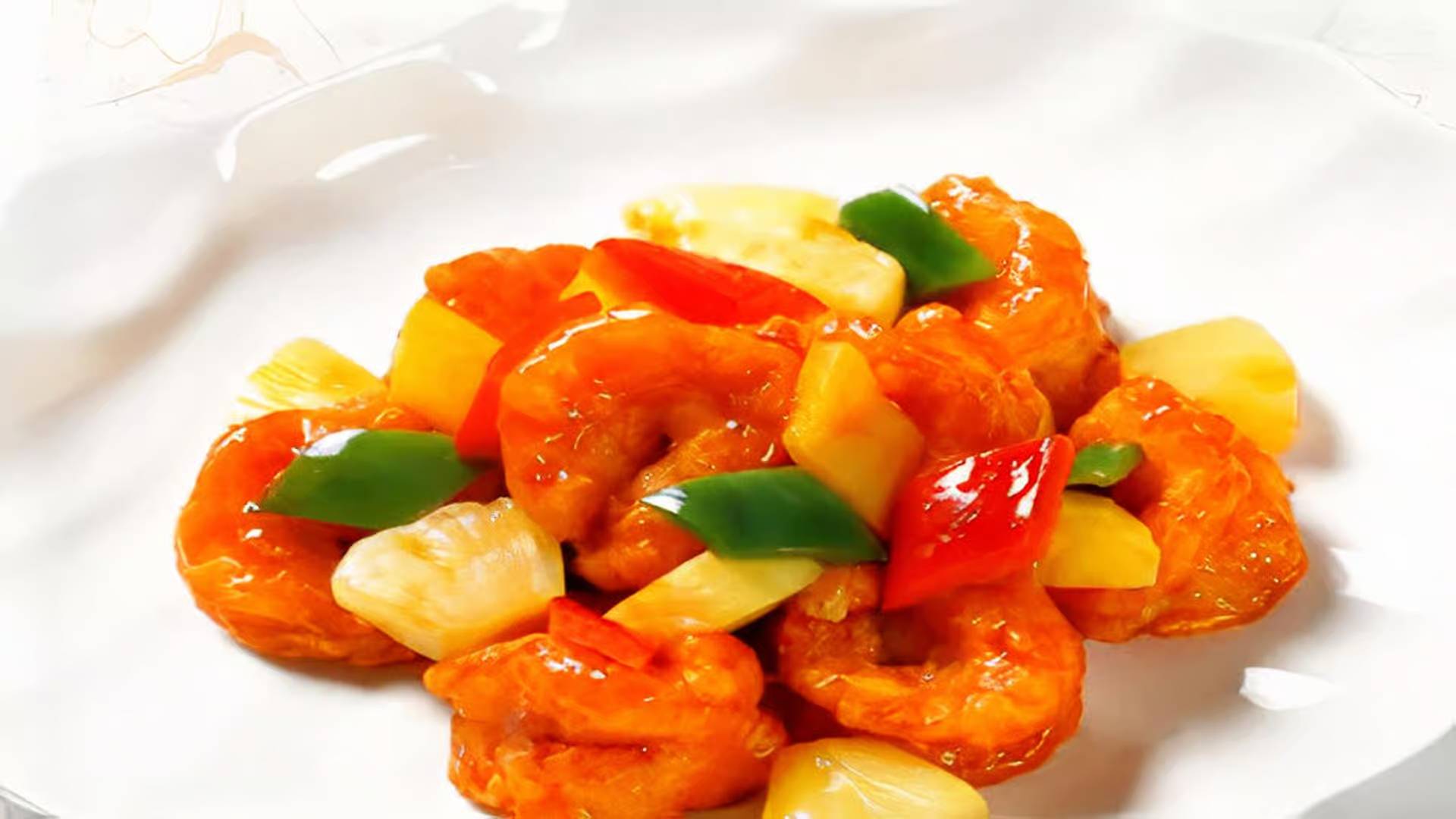 Sweet & Sour Shrimp 甜酸虾