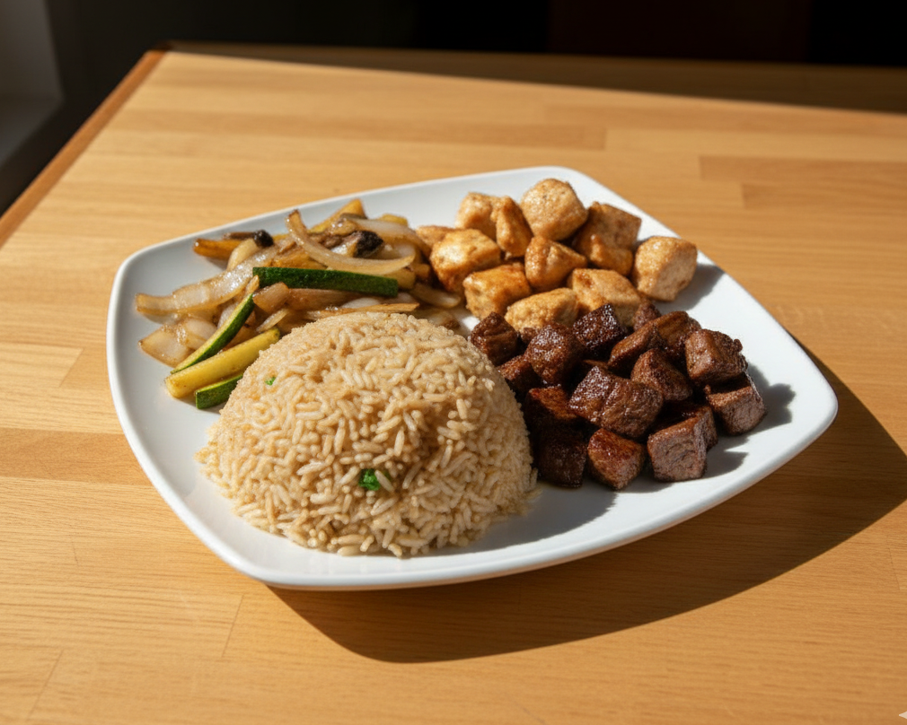 NY Strip & Chicken Hibachi