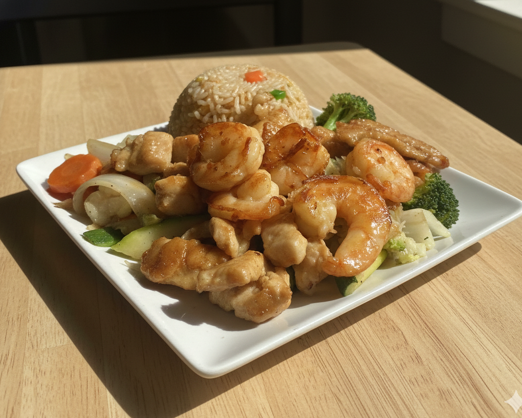 Chicken & Shrimp Hibachi