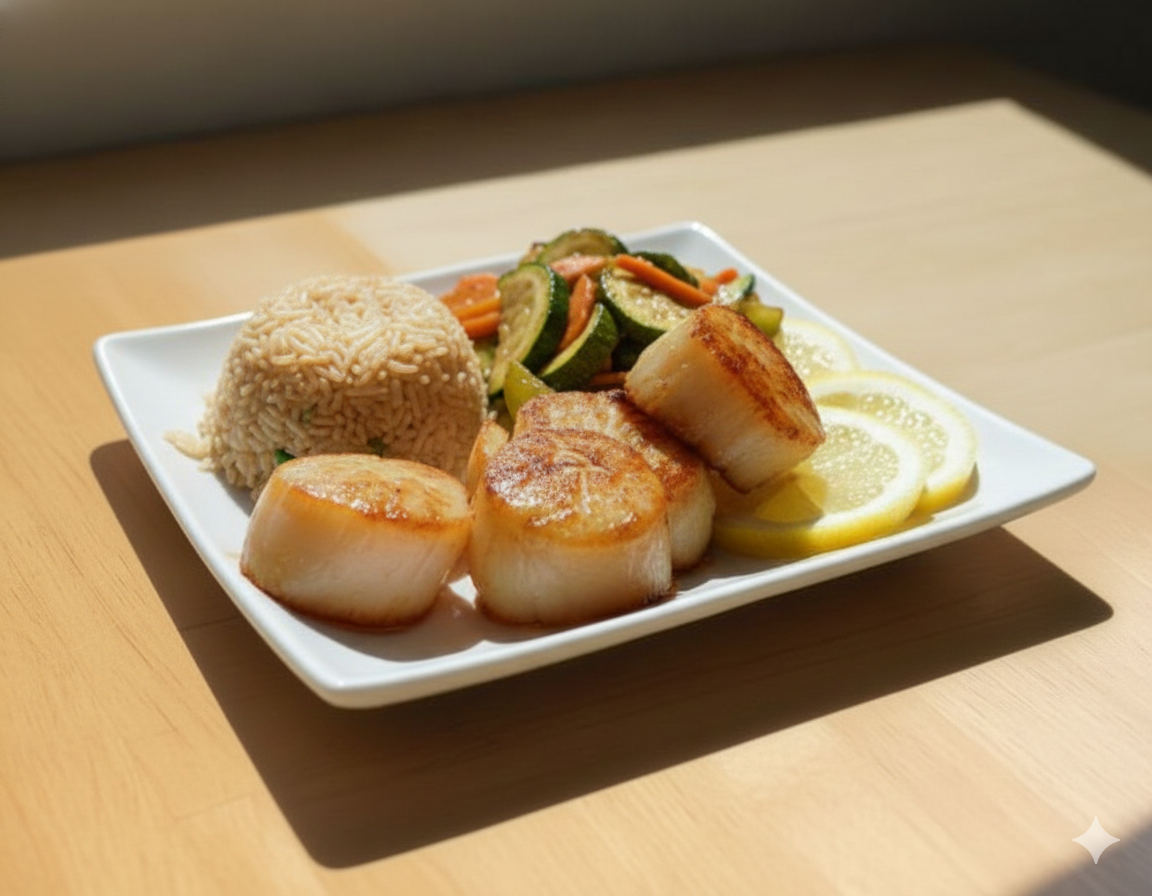 Scallop (8 pcs) Hibachi