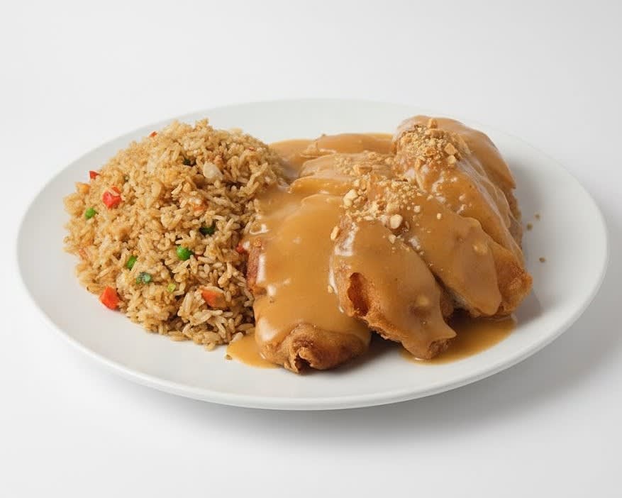 Almond Fried Chicken 杏 仁 炸 雞