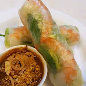 A4. Shrimp Summer Rolls