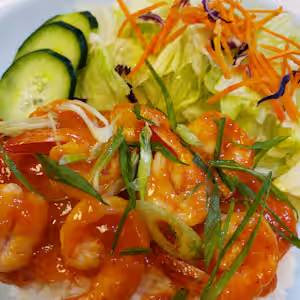 C6. Special Shrimp Plate