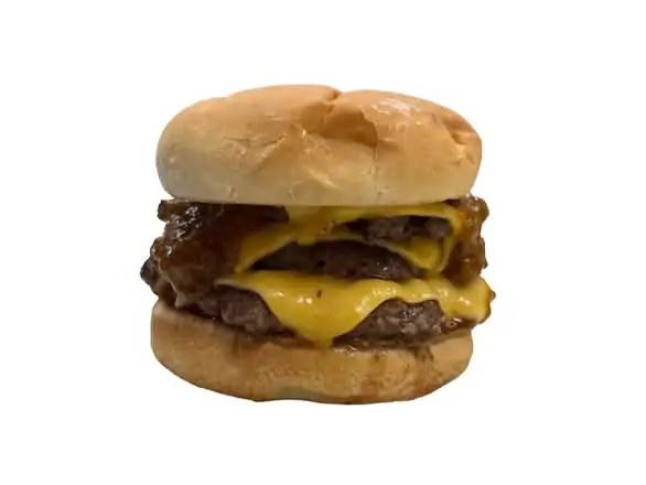 Triple Chili Cheeseburger