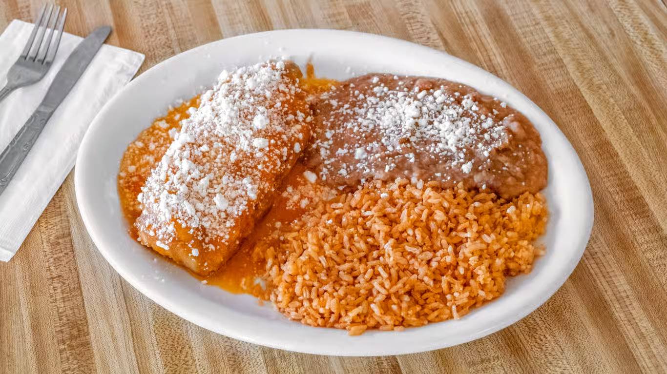Chile Relleno and Enchilada plate