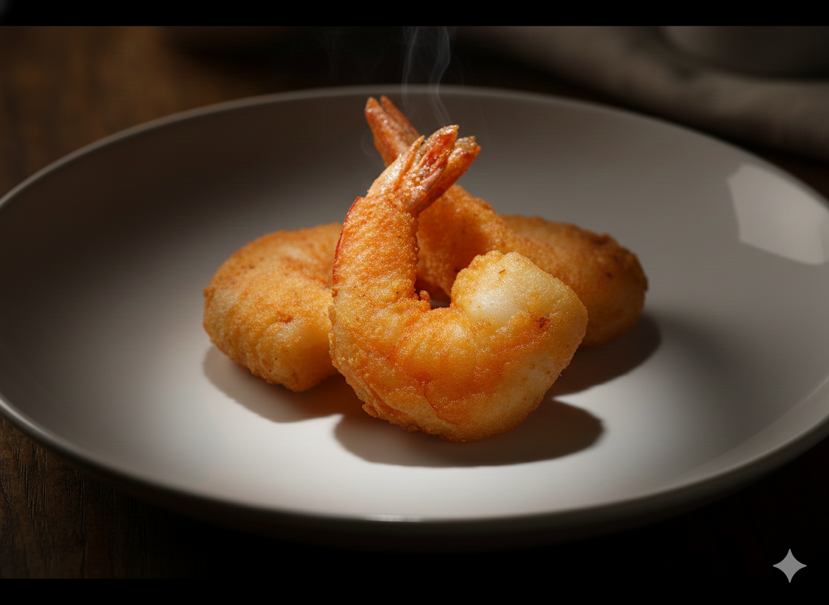 3 Fried Shrimp