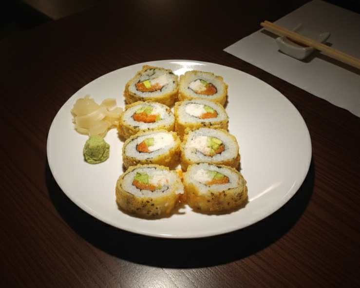 Spicy Tempura Tuna Roll