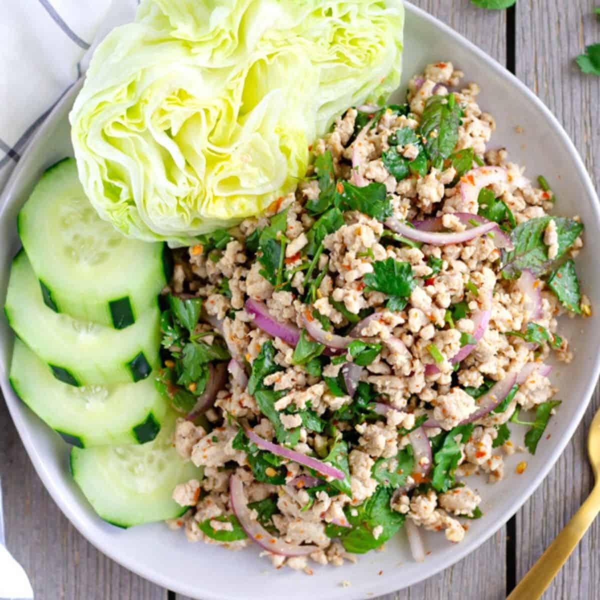 19. Larb Moo Salad