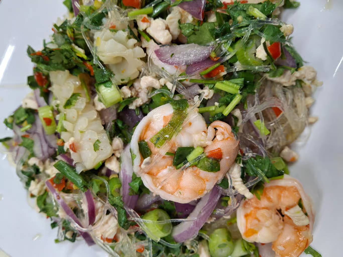 21. Yum Woon Sen Salad