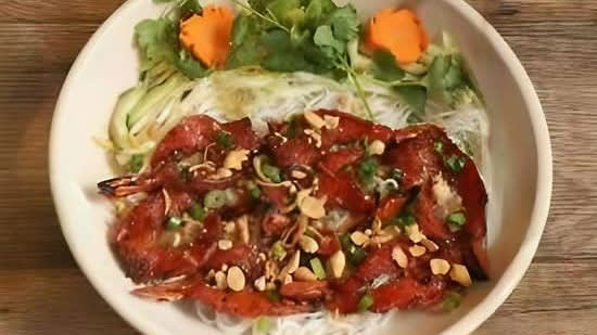 B4. Grilled Shrimp - Bún Tôm Nướng