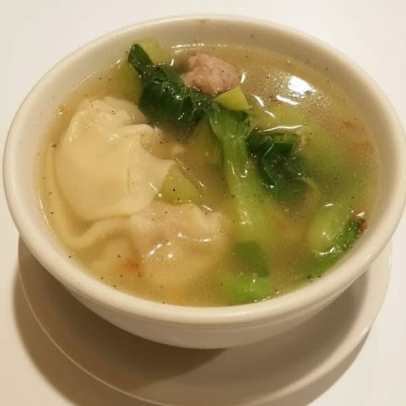 Bowl of Wonton Soup