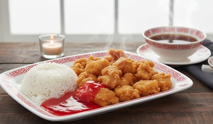 Sweet and Sour Chicken Dinner