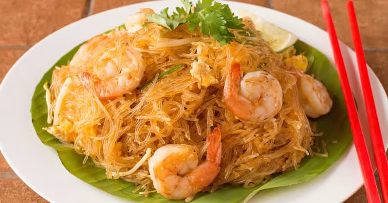 Pad Thai with Glass Noodles