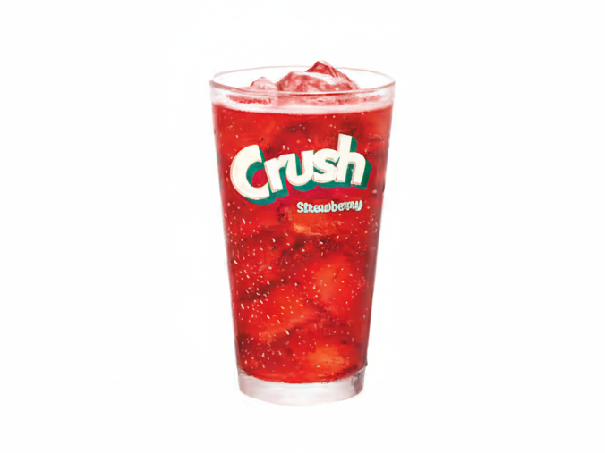 Crush Strawberry Fountain Drink