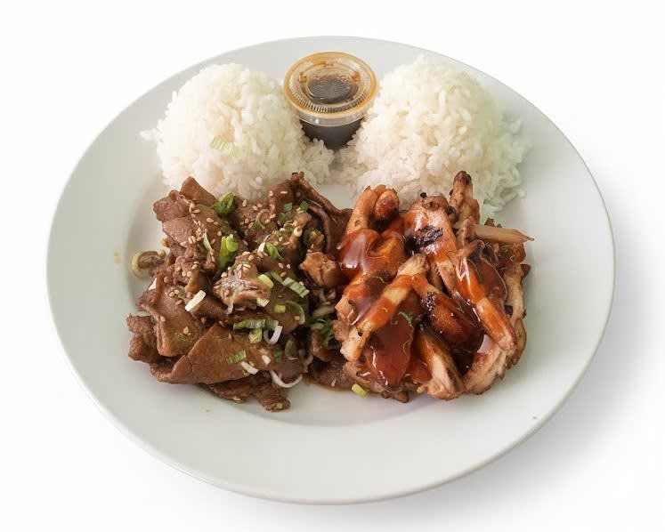 4. Chicken & Beef Teriyaki