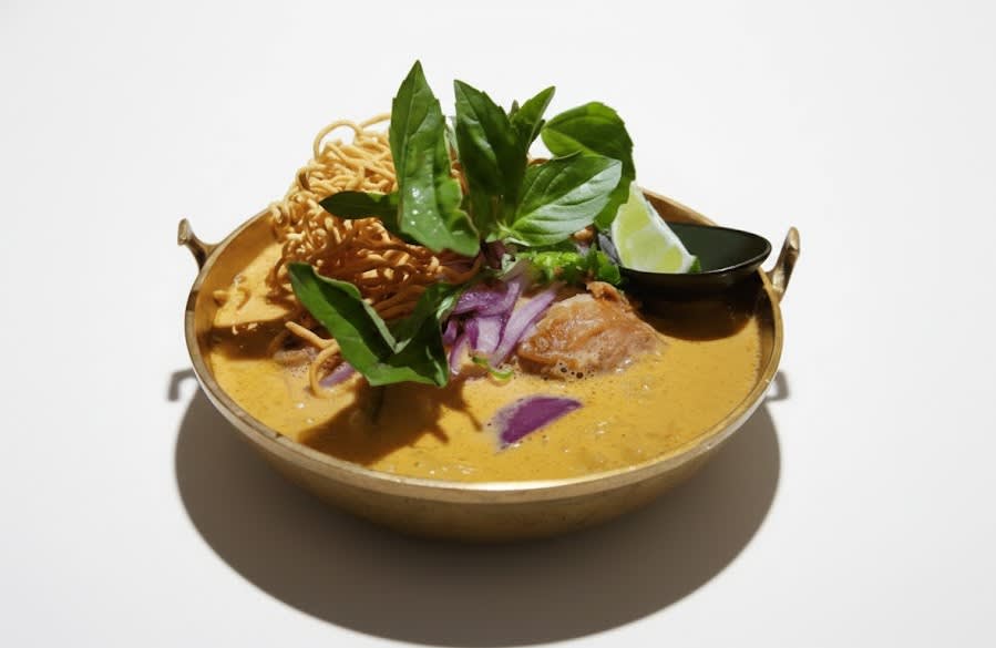 Green Curry Noodle Soup