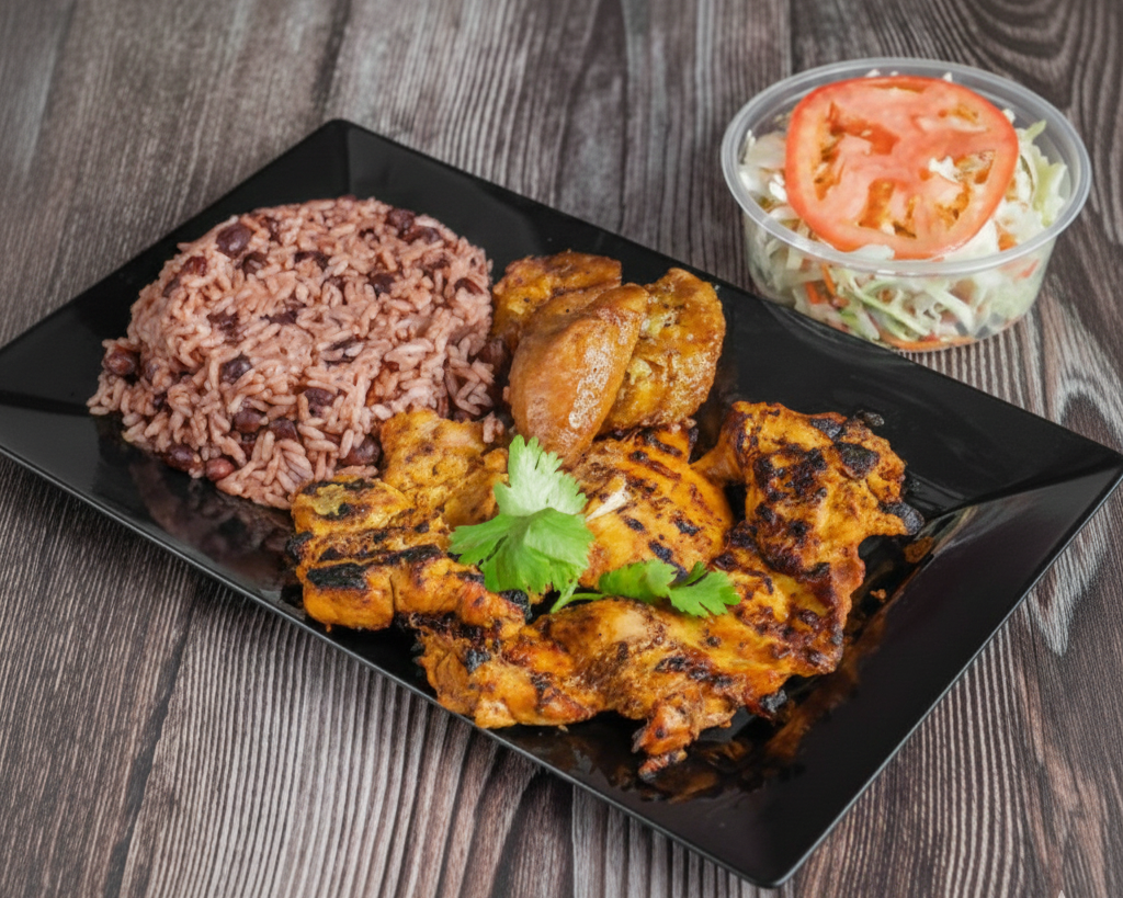 Bistec de Pollo Asada Lunch