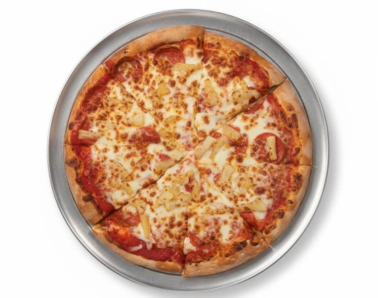 Medium 12" Create Your Own Giant Pizza with Five Toppings
