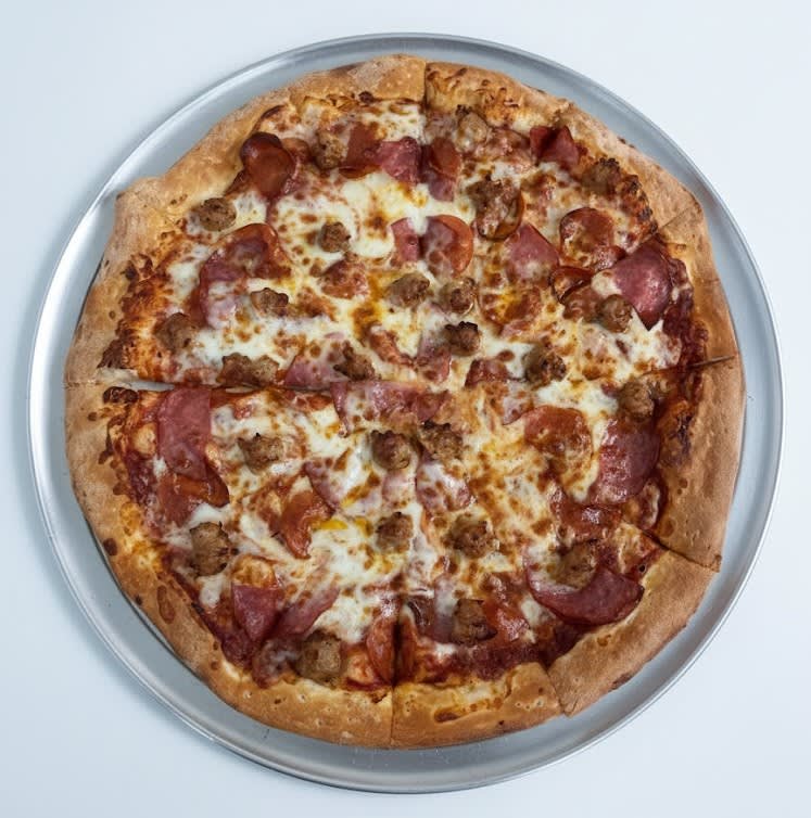 X-Large 16" Create Your Own Giant Pizza with Five Toppings