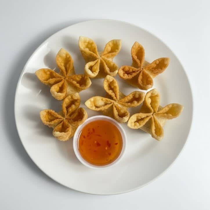 6 Crab Cheese Wonton