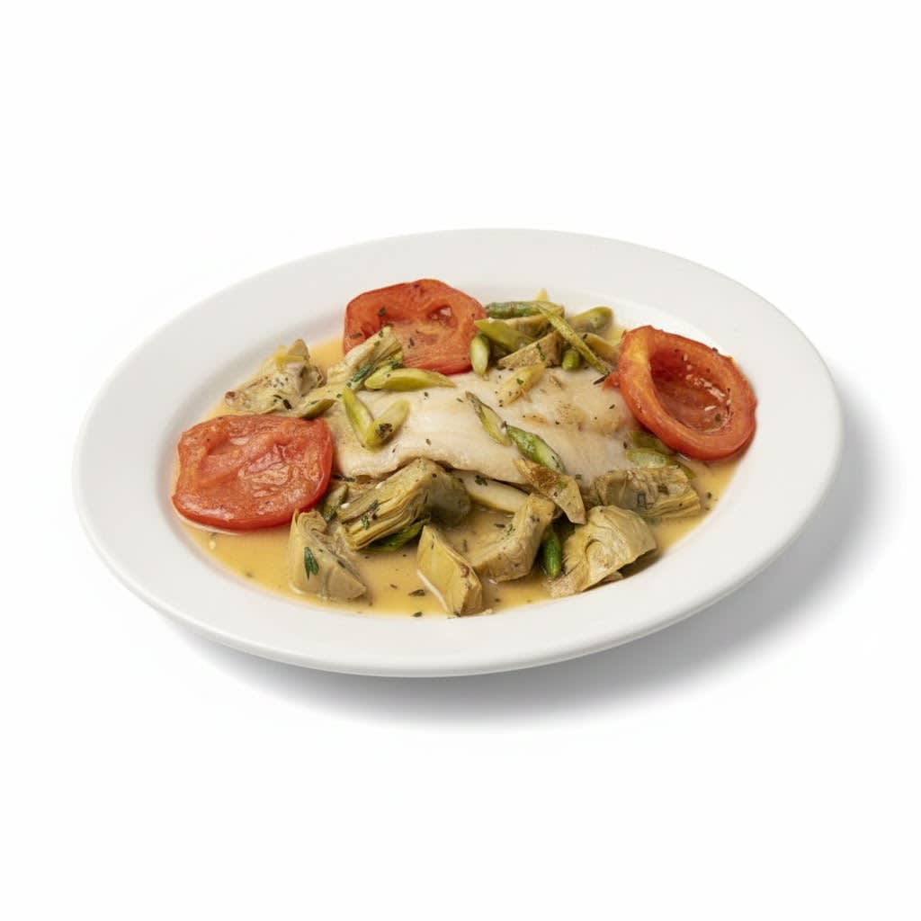 Filetto Di Sogliola Ai Carciofi